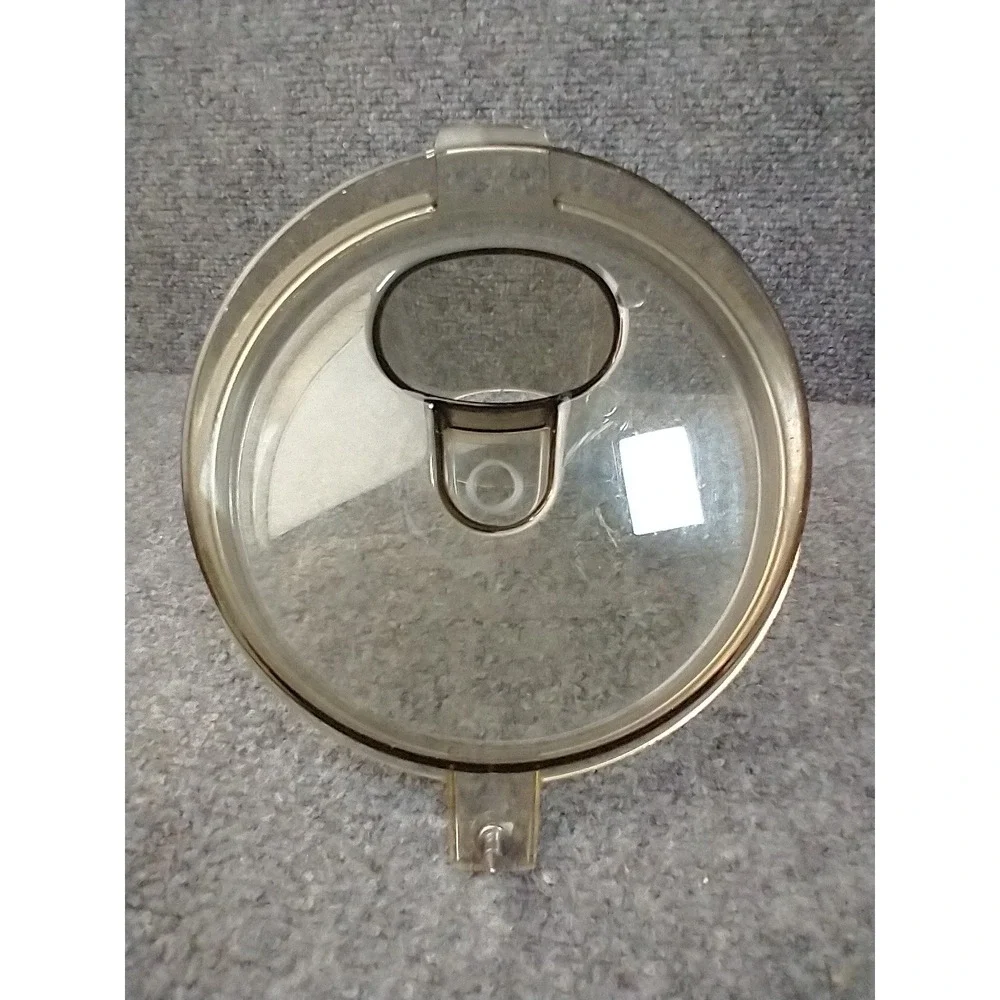 GE vintage Replacement Lid Cover Food Processor Smoke Brown Vintage